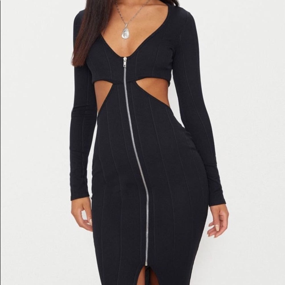 Black bandage dress size 0